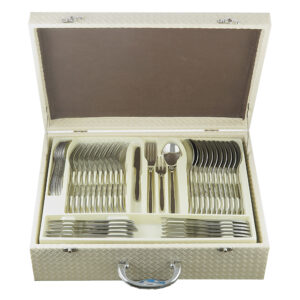 سرویس قاشق و چنگال 120 پارچه مدل سوزنی