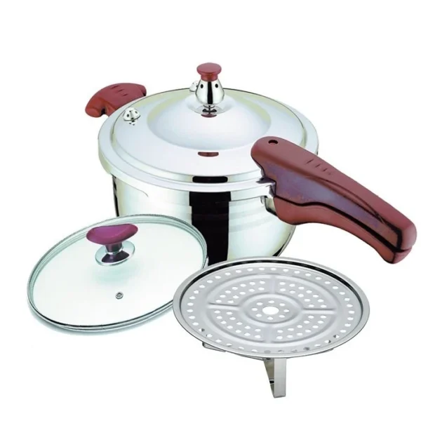 tajer12 زودپز سه کاره رومانتیک هوم اورجینال 5 لیتری - Image 1