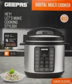 زودپز پلوپز 6 لیتری جیپاس مدل GMC5326 - Image 2